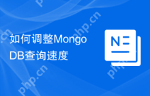 如何调整MongoDB查询速度