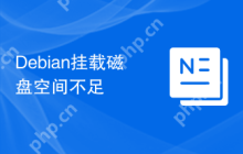 Debian挂载磁盘空间不足