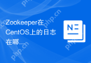 Zookeeper在CentOS上的日志在哪查看