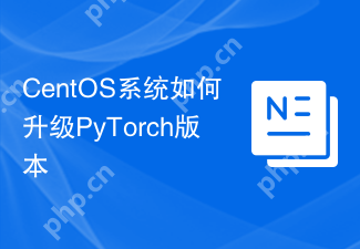 CentOS系统如何升级PyTorch版本