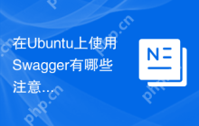 在Ubuntu上使用Swagger有哪些注意事项
