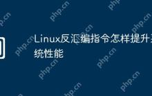 Linux反汇编指令怎样提升系统性能