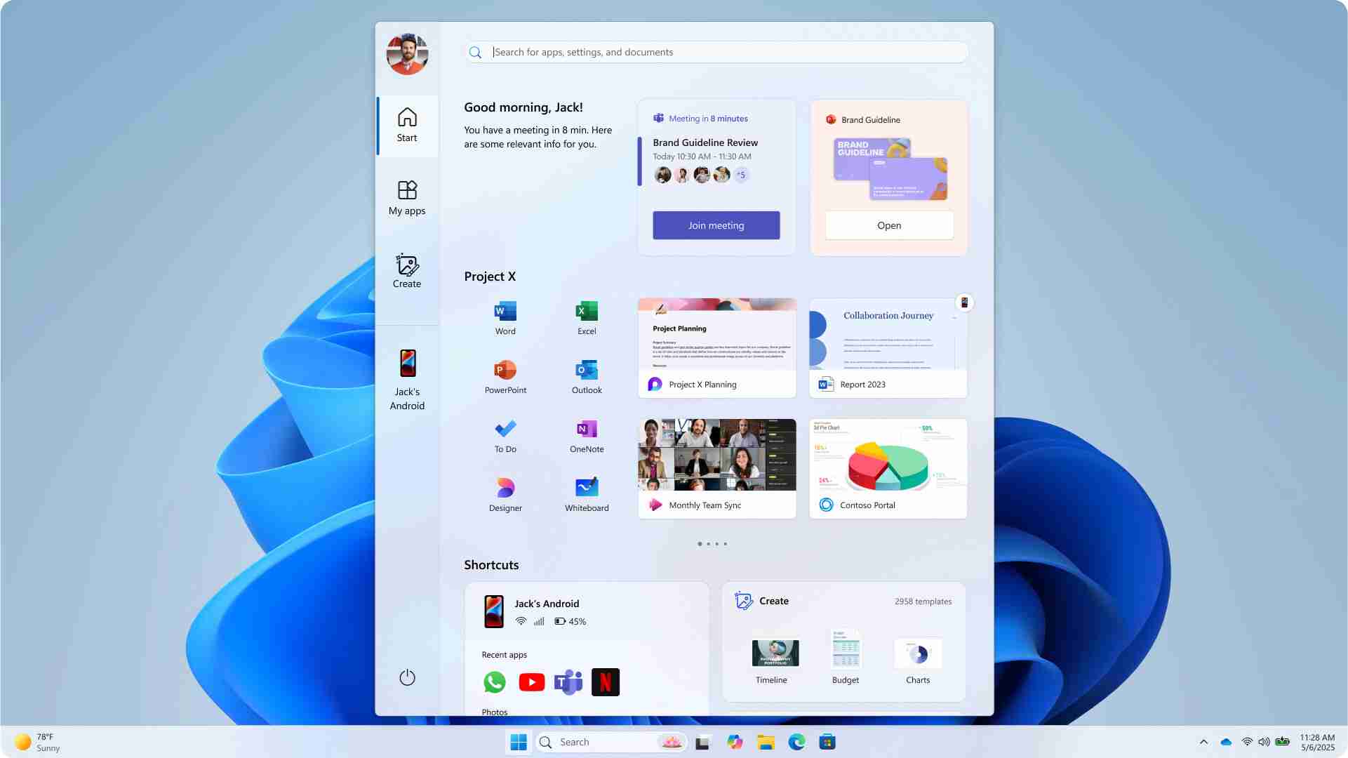 Win11 新版开始菜单上线，四大原则，多项改进