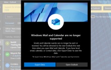 微软 Win11 原生邮件和日历已无法同步 Outlook、Hotmail 账号：