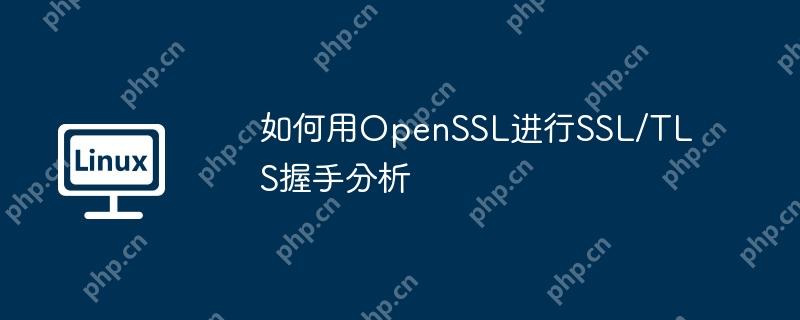 如何用OpenSSL进行SSL/TLS握手分析