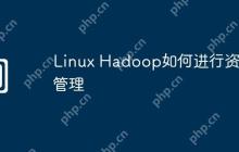 Linux Hadoop如何进行资源管理