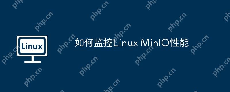 如何监控Linux MinIO性能
