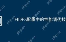 HDFS配置中的性能调优技巧