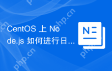 CentOS 上 Node.js 如何进行日志管理