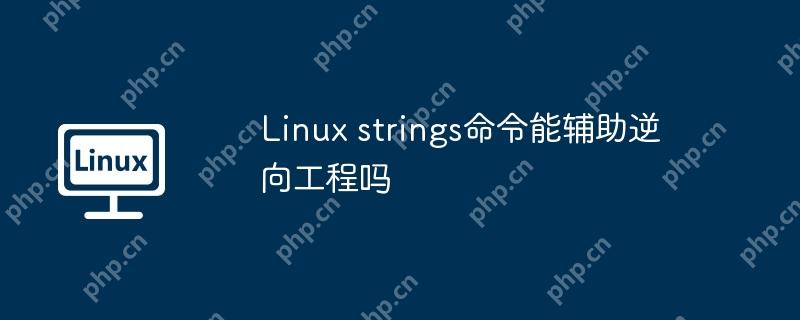 Linux strings命令能辅助逆向工程吗