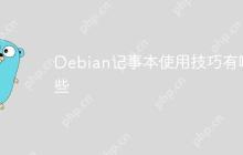 Debian记事本使用技巧有哪些