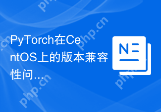 PyTorch在CentOS上的版本兼容性问题