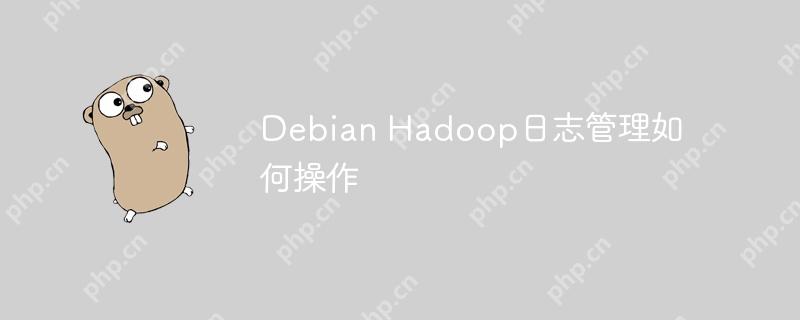 debian hadoop日志管理如何操作