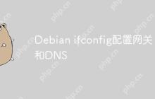 Debian ifconfig配置网关和DNS