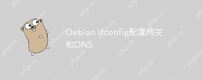 Debian ifconfig配置网关和DNS-小浪学习网