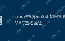 Linux中OpenSSL如何实现HMAC签名验证