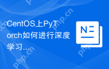CentOS上PyTorch如何进行深度学习