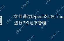 如何通过OpenSSL在Linux上进行PKI证书管理