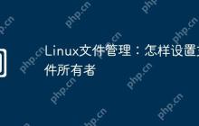 Linux文件管理:怎样设置文件所有者