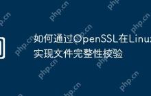 如何通过OpenSSL在Linux上实现文件完整性校验