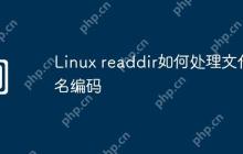 Linux readdir如何处理文件名编码