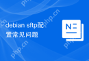 debian sftp配置常见问题