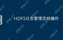 HDFS日志管理怎样操作