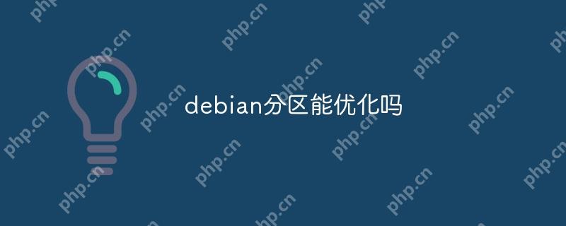debian分區能優化嗎