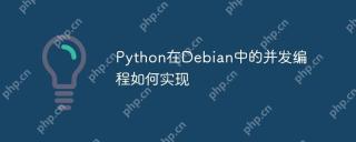 Python在Debian中的并发编程如何实现