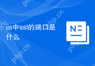 iis中ssl的端口是什么