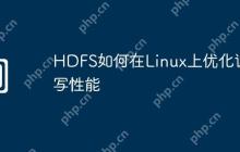 HDFS如何在Linux上优化读写性能