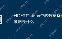 HDFS在Linux中的数据备份策略是什么