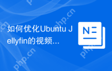 如何优化Ubuntu Jellyfin的视频播放