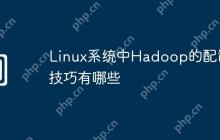 Linux系统中Hadoop的配置技巧有哪些