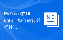 PyTorch在Ubuntu上如何进行并行计算