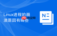 Linux进程的崩溃原因有哪些
