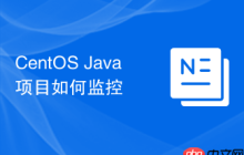 CentOS Java项目如何监控