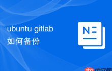 ubuntu gitlab如何备份