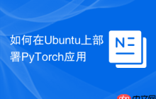 如何在Ubuntu上部署PyTorch应用