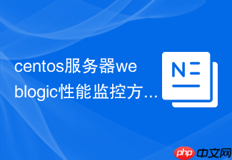 centos服务器weblogic性能监控方法