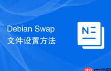Debian Swap文件设置方法