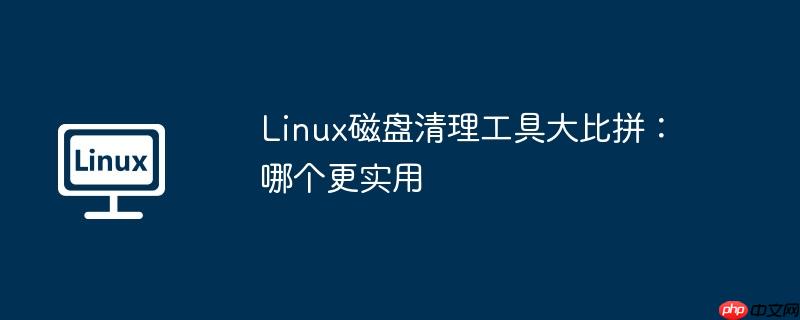 Linux磁盘清理工具大比拼：哪个更实用