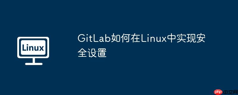 GitLab如何在Linux中实现安全设置