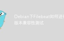 Debian下Filebeat如何进行版本兼容性测试