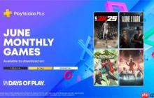 PS Plus美服6月份游戏阵容公布：《NBA 2K25》等
