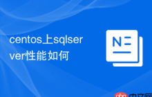 centos上sqlserver性能如何