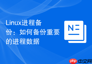 Linux进程备份：如何备份重要的进程数据