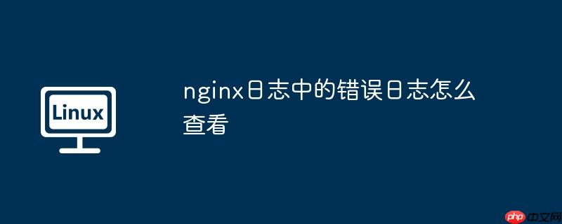 nginx日志中的错误日志怎么查看