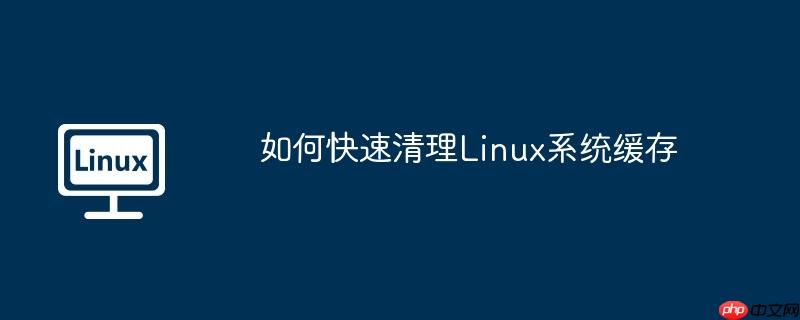 如何快速清理linux系统缓存