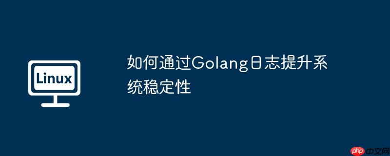 如何通过golang日志提升系统稳定性